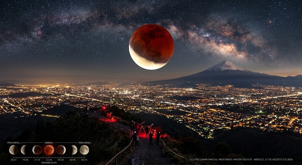 Eclipse lunar 27 de agosto