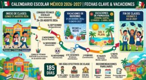 Año escolar 2026-2027: fechas clave, vacaciones y todo lo que debes saber sobre el nuevo ciclo lectivo