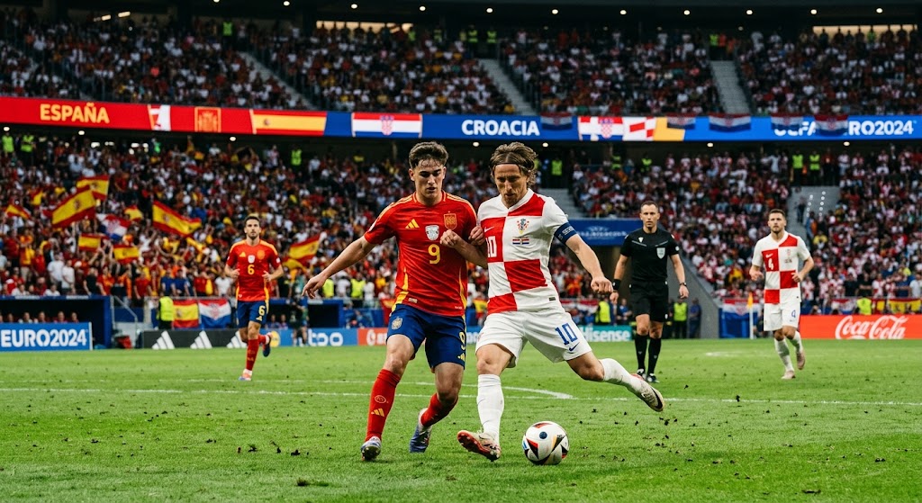 España - Croacia.