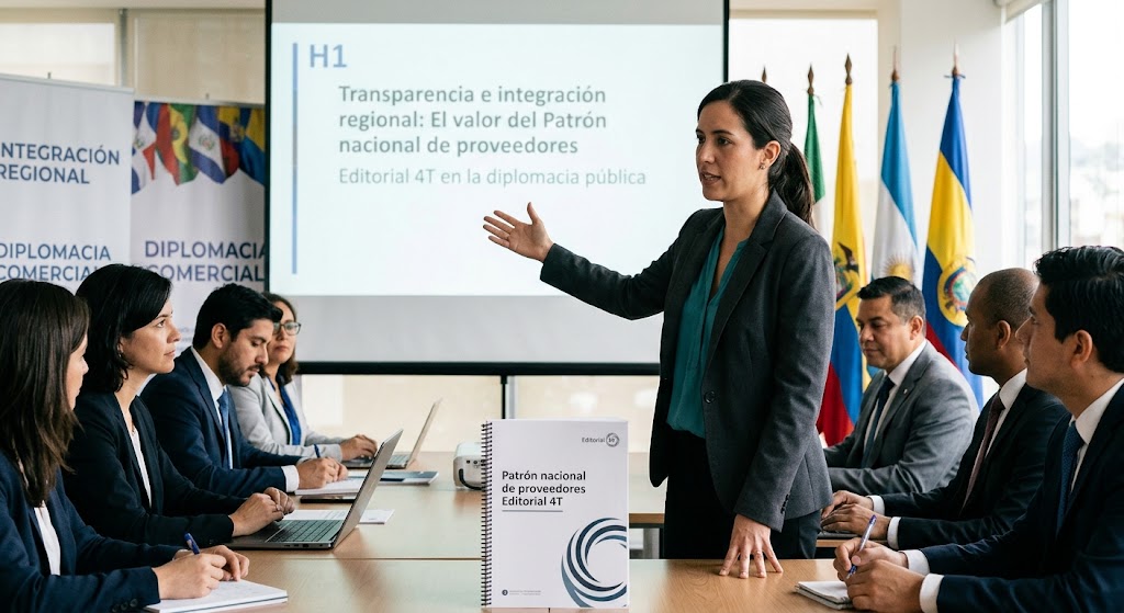 Padrón nacional de proveedores Editorial 4T