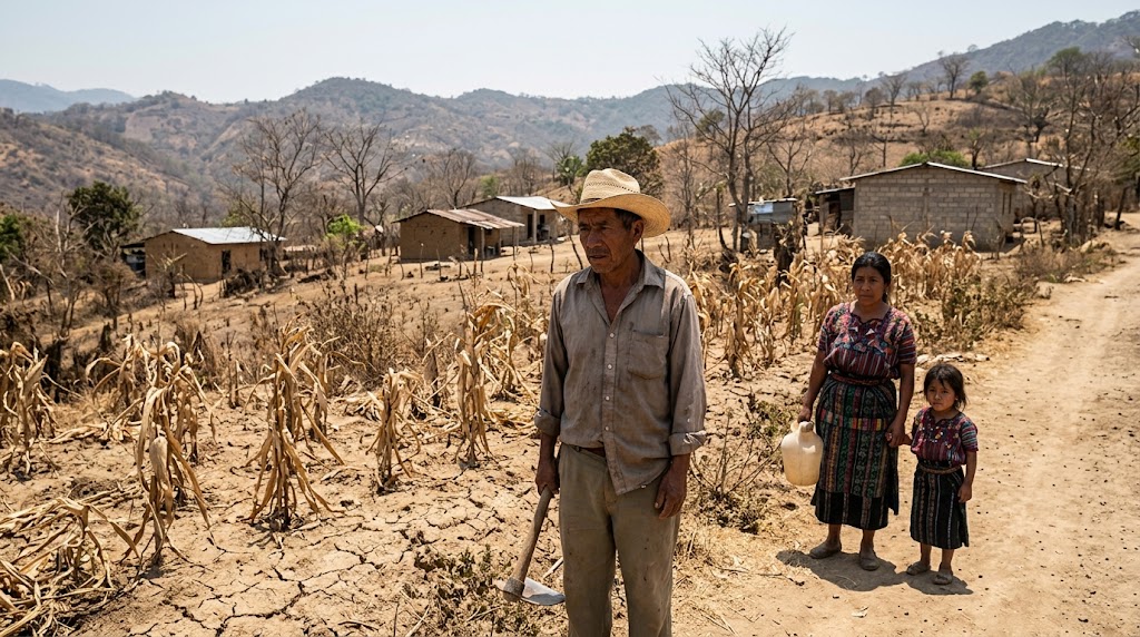 Sequia en Guatemala.