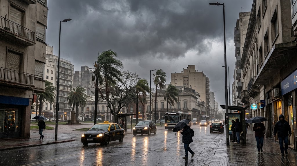 alerta meteorológica Uruguay.