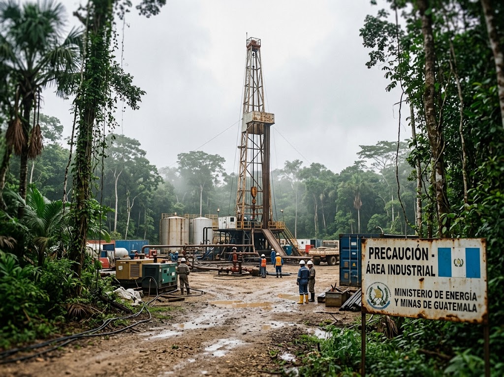 petroleo en guatemala.
